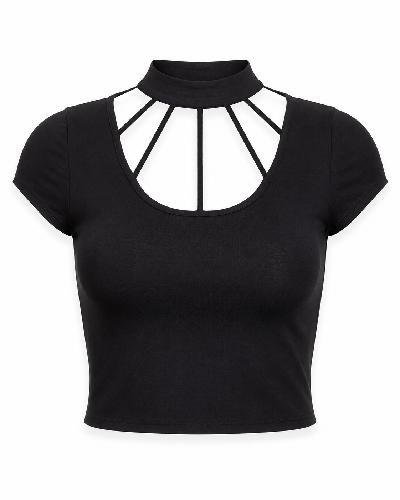 ST-BLUSA IRIS CUELLO ALTO Y ESCOTE