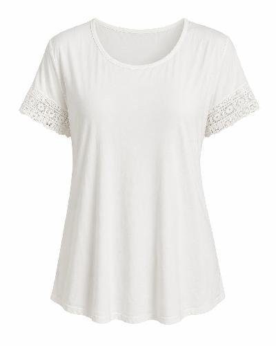 ST-BLUSA AMARYLLIS ENCAJE MANGA