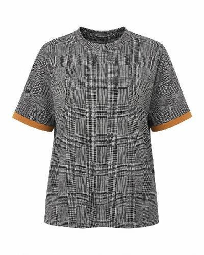 ST-BLUSA HAUTE MONDE CUADROS MOZ