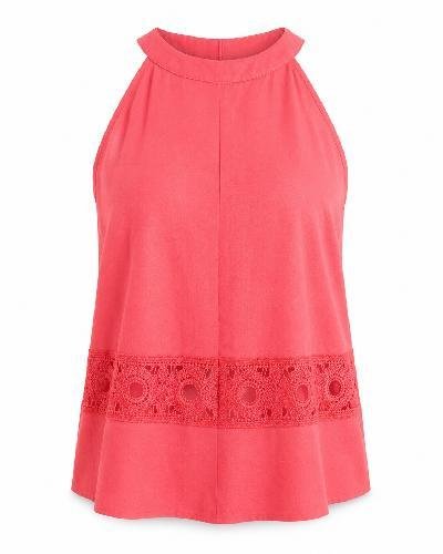 ST-BLUSA ITS PINK ENCAJE DESMANGADA