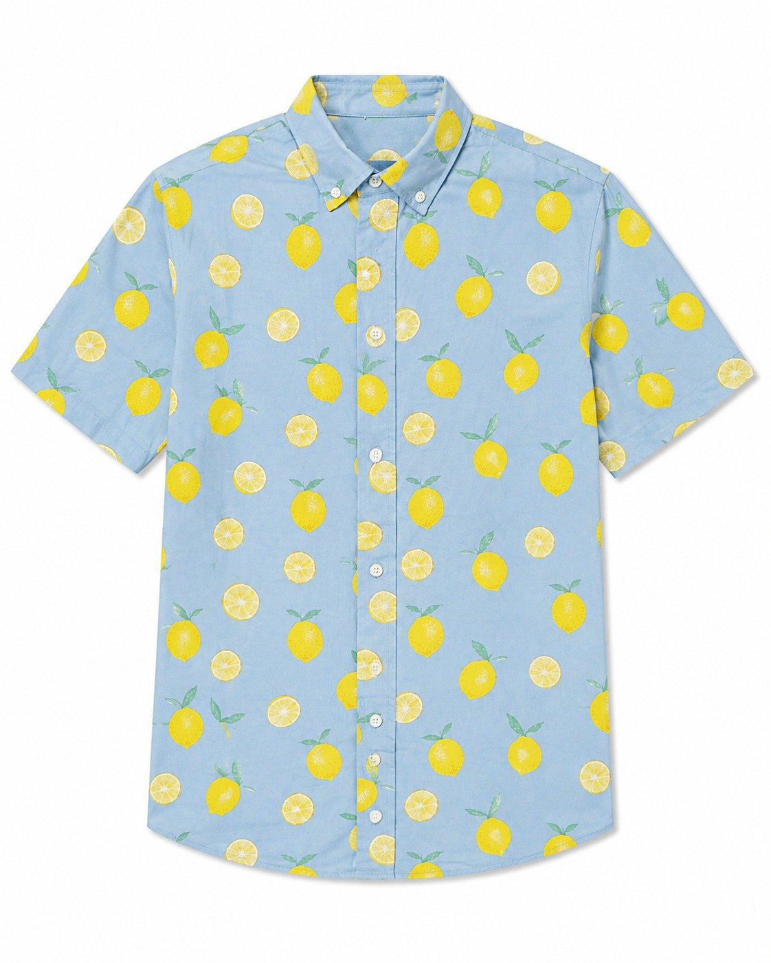 St Guayabera Cotton Co Orange Prt Colores