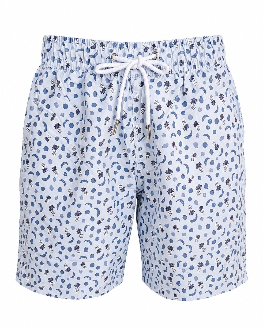 St-Short Bluewave Swim Azul Claro y Estampado Fruta Prt