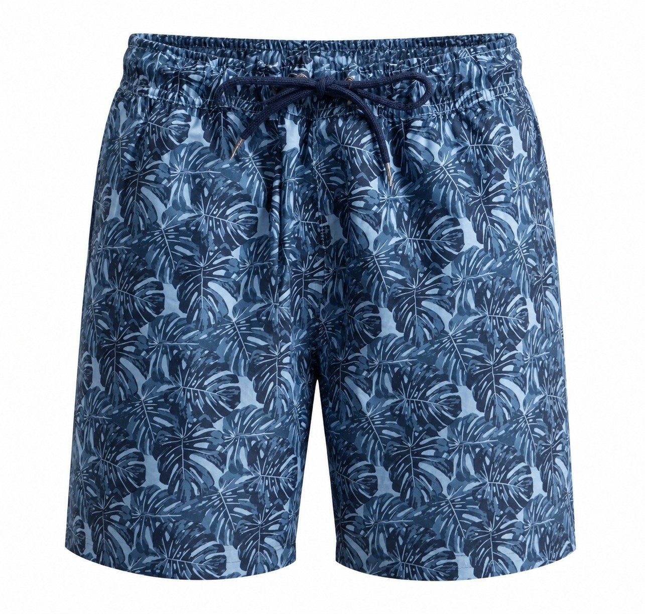ST-Short Bluewave Swim Estampado Leaves Azul Marino
