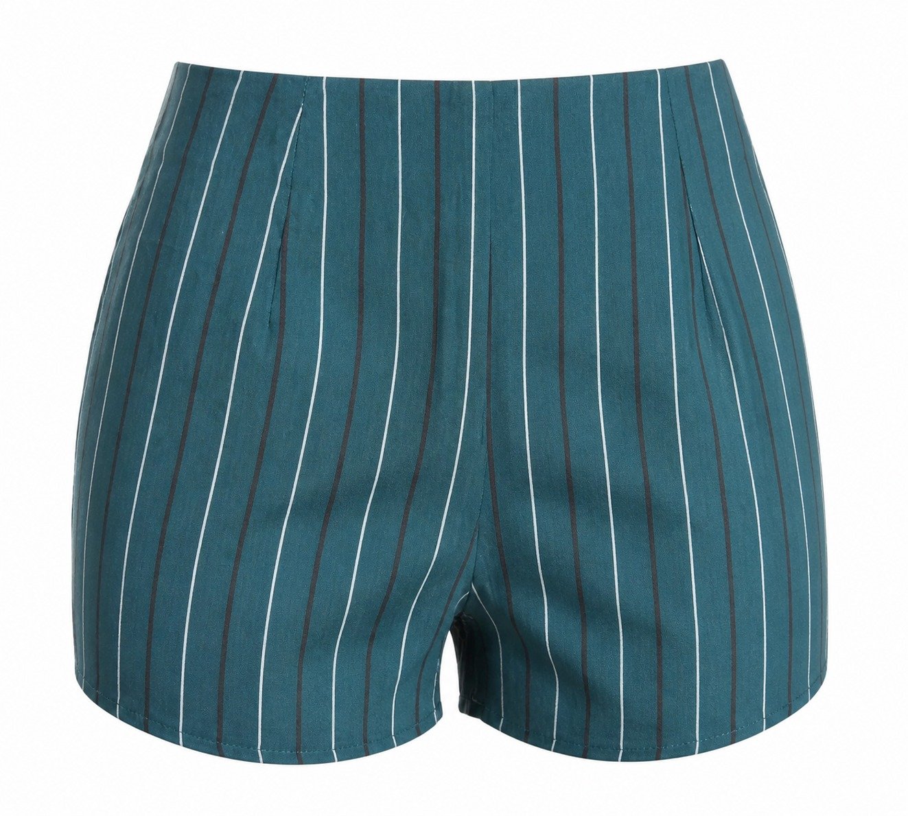 ST-Short Iris Verde Botella a Rayas Ngr/Bla